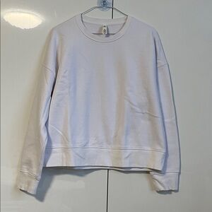 Kyodan White Crew Neck Sweatshirt, Size L